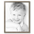 thumbnail image 2 of ArtToFrames 25" x 31" Silver Picture Frame, 25x31 inch Silver Wood Poster Frame (WOM-5023), 2 of 7