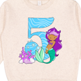 thumbnail image 3 of Inktastic Fifth Birthday Mermaid Toddler Sweatshirt, 3 of 4
