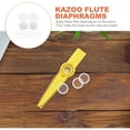 thumbnail image 7 of Aloha 60pcs Professional Kazoo Flute Diaphragms Replacements PE Kazoo Flute Parts, 7 of 7