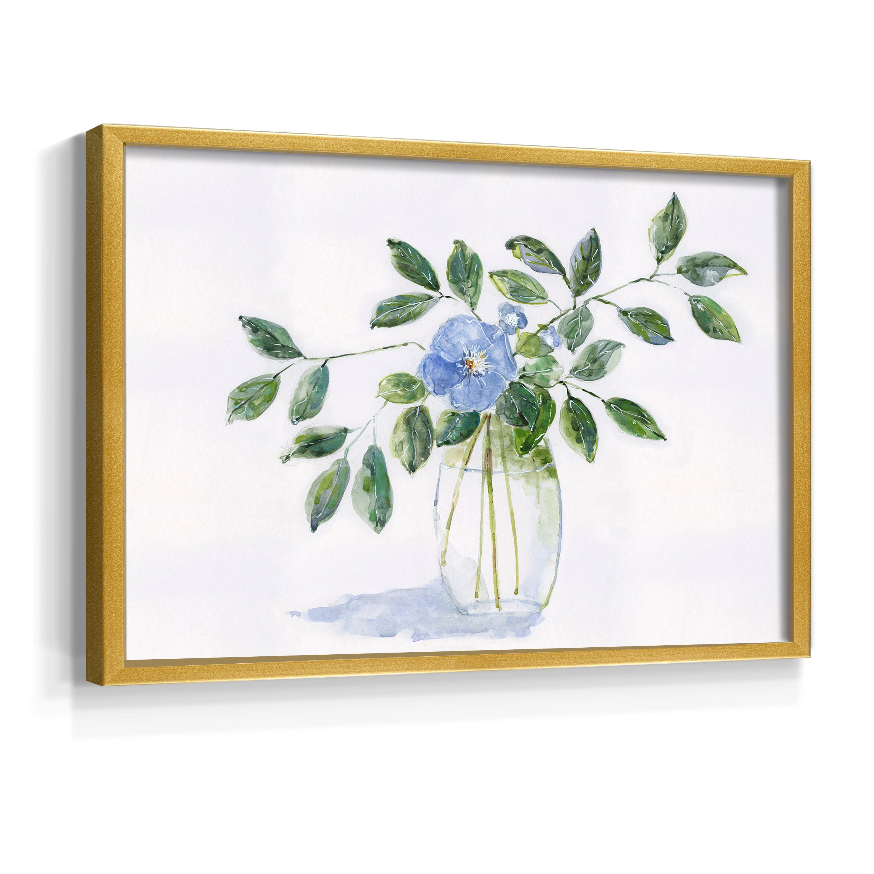 Rustic Simplicity II by Sally Swatland - Restickable Framed Giclée Print