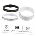 thumbnail image 2 of 3 Pcs Ring Ruler Soft Tape Measuring Tape Ring Sizer Finger Gauge Ring Wrist Soft Measuring Tape, 2 of 5