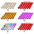 thumbnail image 6 of TureClos 24 Pieces Fake Tealight Candles Battery Operated Tea Lights Ornament Small Desktop Adornment Lighting Ornaments for Scene Layout Type 3, 6 of 7