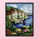 thumbnail image 3 of Kits completos de punto de cruz Villa paisaje 14CT impreso DIY cuadros de decoración del hogar Tmvgtek decoración de arte en el hogar, 3 of 9