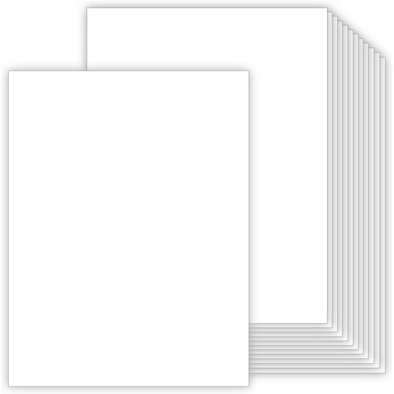 110lb White Cardstock 8.5 x 11 inches,100 Sheets Heavyweight Thick Paper 300 GSM for Arts and Craft, Drawing, DIY Projects
