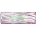 thumbnail image 5 of Dreamtimes Zebra Tiger Glitter Colorful Hallway Runner Rug 2'x6' Kitchen Rug with Rubber Backing Non Slip Entryway Rug Runner Washable Soft Area Rug for Hallway Bedroom Kitchen Decor, 5 of 6