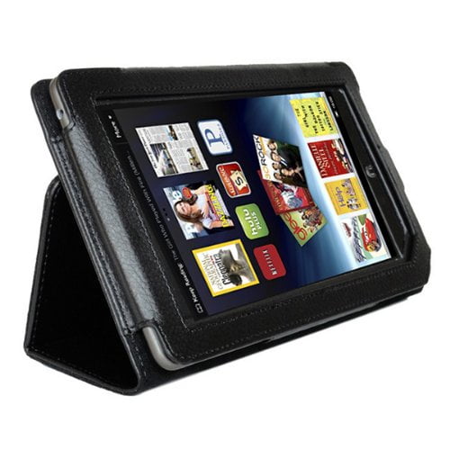 AGPtek Leather Cover Case Stand for Barnes & Noble Nook Tablet Color