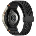 thumbnail image 5 of 22MM FE correa de silicona reloj deportivo con cierre desplegable transpirable agujero de diseño, 5 of 5