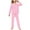 Hot Pink 2, variant on LIaqionyy Toddler Boys Girls Loungewear Set Tracksuit Long Sleeve Pajamas Set with Pockets 2 Piece Outfits Lounge Sets