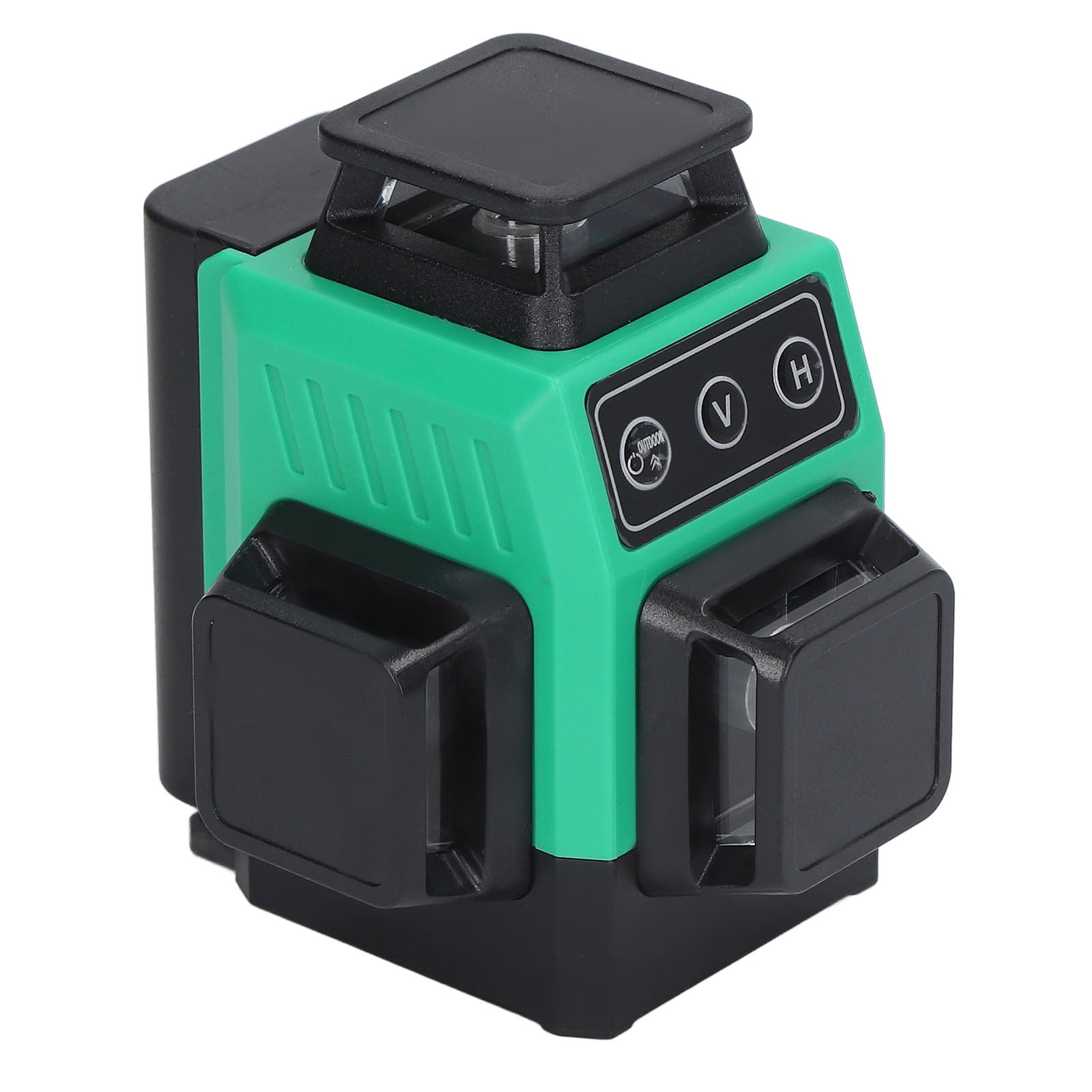 Riousery 12-Line Green Beam Measurement Laser Leveler, Self-Leveling Cross Line Tool with Remote Control, Built-in Battery, IP54 Water and Dust Resistant, 360 Degree Coverage for Construction & DIY