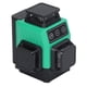 thumbnail image 3 of Nivelador Láser, Amplia Utilidad 12 Nivel De Línea De Haz Verde Control Remoto Amplia Cobertura IP54 Buena Precisión Para Pared, 3 of 7