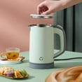 thumbnail image 5 of 0.8L Small Portable Travel Electric Kettle,Stainless Steel Double Layer Hidden Cord Storage Auto Shut Off Camping Boiler, 5 of 14