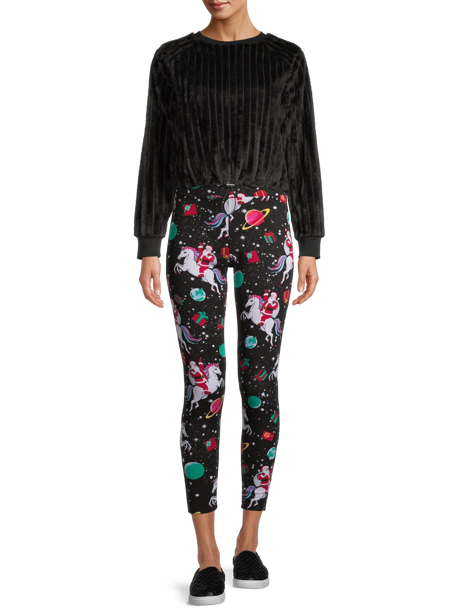No Boundaries Juniors Fur Lined Leggings Walmart