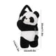 thumbnail image 3 of Organizador colgante para caja de pañuelos de coche | Diseño de panda de peluche | Tejido de poliéster | Hebilla para sujetar al respaldo del asiento | Cierre de cremallera para facilitar su recarga, 3 of 6