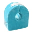 thumbnail image 4 of Tachiuwa Foot Elevation Pillow Soft Comfortable Zipper Easy to Use Leg Support Pillow Green, 4 of 9