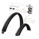 thumbnail image 1 of Guardabarros para bicicletas de montaña y de carretera, juego de guardabarros para protección de ruedas para bicicletas de 275 pulgadas, 1 of 9