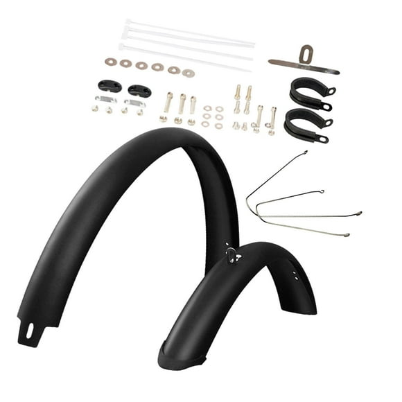 Lipstore Garde-Boue de Vélo Garde-Boue de Vélo de Montagne pour la Pluie contre l'Eau Antipoussière Boue pour Vélos de 27,5 Pouces