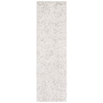 SAFAVIEH Metro Darin Geometric Runner Rug, Light Grey, 2'3" x 8'