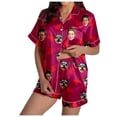 thumbnail image 1 of Custom Photo Matching Shorts For Couples Sleepwear Outfit | Everyday Wear Comfort Loungewear For Home, 1 of 8