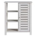 thumbnail image 2 of Furniture of America Meigs 6 Shelf Storage Cabinet, White, 2 of 8