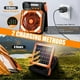 thumbnail image 5 of Solar and Battery Powered Camping Fan, Rechargeable Portable Desk Fan with LED Light & Timing Function, Power Bank for Home Office Car Outdoor, 5 of 5