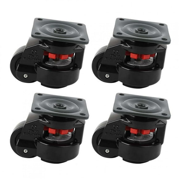 Convenient To Use Leveling Caster, Long Service Life Leveling Caster Wheels, Large Bearing Capacity For Moving Work Tables Large Machine Movement