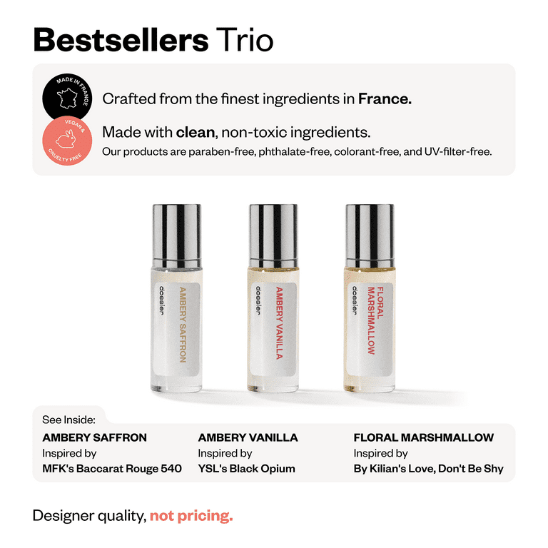 Dossier Discover Set, Set of 3, New (0.25 fl oz) - Walmart.com