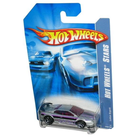 Hot Wheels Stars (2006) Silver Lotus Esprit Toy Car 094/156