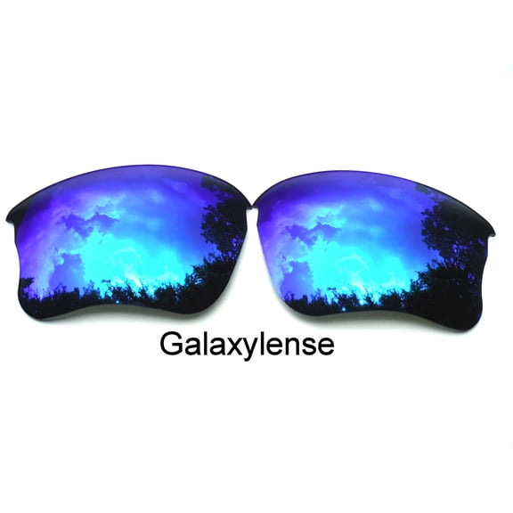 Galaxy Replacement Lenses For-Oakley Flak Jacket XLJ Sunglasses Blue Polarized 100%UVAB
