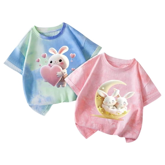 Bixock Summer Casual Tops for Toddler,Short Sleeve Shirt for Boys and Girls,Shirts for Kids Boys and Girls Short Sleeve Crew Neck Star Print 2PC Set Casual Summer Tops