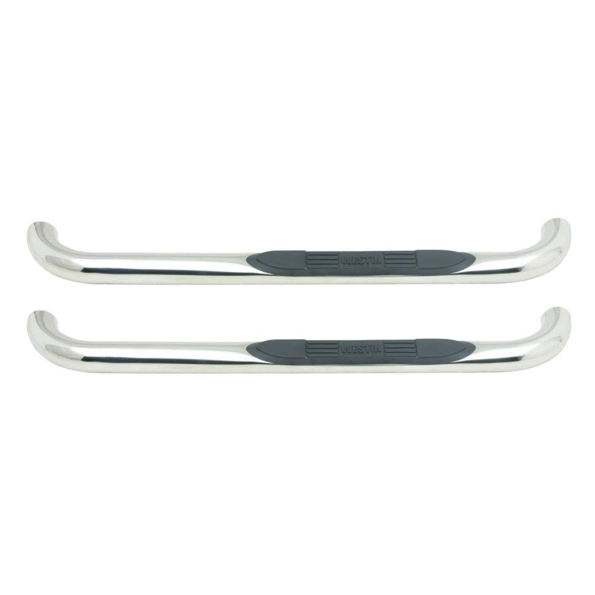 Westin 23-2110 E-Series 3" Round Nerf Step Bars - Polished Stainless Steel Fits select: 2003-2004 FORD RANGER, 2010-2011 FORD RANGER SUPER CAB