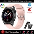 thumbnail image 1 of 2023 nuevo monitor de glucosa en sangre reloj inteligente hombres mujeres Ecg + ppg temperatura corporal oxígeno en sangre frecuencia cardíaca salud deporte reloj inteligente {envío gratis}, 1 of 3