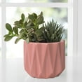 thumbnail image 3 of Better Homes & Gardens Pottery 5" Devi Round Ceramic Planter, Pink, 3 of 10