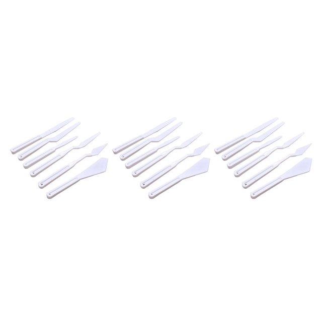 Kenally 6 Pieces Clay Sculpture Tools Set Pottery Kit Slicers Handle Anti-skidding Supplies Scrapers Painting Art Flexible Modeling Type1 NO1