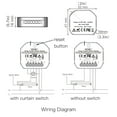 thumbnail image 2 of VONKY Module Interrupteur de Rideau Module Moteur de Volet WiFi Module de Contrôle de Rideau Rouleau de Maison Intelligente, Module Interrupteur, 2 of 7