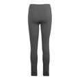 thumbnail image 3 of Ladies Cable Knit Fleece Leggings - Charcoal, 3 of 4