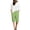 Green, variant on Womens Bermuda Shorts Knee Length Summer Casual Drawstring Elastic Waist Linen Shorts Pedal Pushers with Pockets