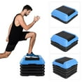 thumbnail image 4 of Mini Portable Réglable Carré Aérobique Stepper Step Exercice Mise en Forme Cardio Entraîneur Entraînement, 4 of 8