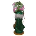 Hollywood Nutcrackers HA0736 18 in. Wizard with Dragon Nutcracker