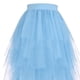 thumbnail image 3 of Falda plisada de cintura alta para niñas Falda larga de pastel de color sólido con adorno de encaje Falda larga de cintura alta para niños, 3 of 6