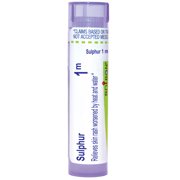 Boiron Sulphur 1M, Homeopathic Medicine for Skin Rash Worsened By Heat And Water, 80 Pellets