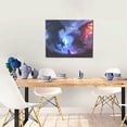thumbnail image 5 of Logiee Red And Blue Fire Dragon Print Canvas Wall Art ,Art Poster,Canvas Decorative Picture,Decor Wall Pictures for Living Room Bedroom Bathroom,Ready to Hang, 5 of 6