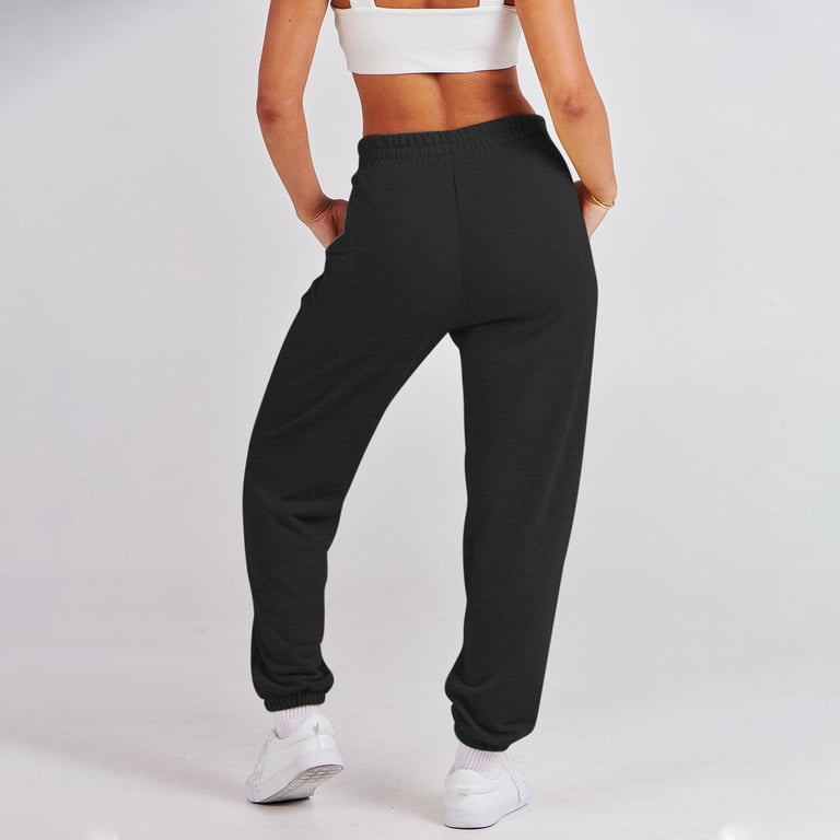 Yours Curve Women's Plus Size Cropped Harem Sweatpants - Jersey Joggers In Black