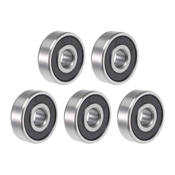 Replacement 608Rs Bearing 8X22X7mm (5Pcs) Miniature 608 Rs Rz Ball Bearings 608-
