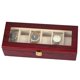 thumbnail image 4 of 6 cajas de madera para reloj de cristal organizador de almacenamiento de joyería superior Afortunado Sencillez, 4 of 4