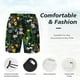 thumbnail image 3 of Balery Chamomile Bañador para hombre, shorts de playa de secado rápido con entrepierna y forro de compresión-Small, 3 of 6