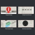 thumbnail image 3 of NLQ5 125 4P Dual Power Automatic Transfer Switch for Household PV, 400V Mini Changeover, Automatic Mode with, 3 of 8