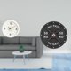 thumbnail image 2 of Reloj de pared,Reloj de pared decorativo,moderno y elegante.,Reloj de gimnasio,Reloj de pared con barra para gimnasio en casa Reloj de culturismo,Sala de entrenamiento moderna,decoración, 2 of 8