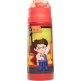 thumbnail image 2 of Daniel Tiger 13 oz Insulated Water Bottle with Red Lid & Trolley Print - Easy to Use for Kids - Reusable Spill Proof BPA-Free Water Bottle, 2 of 5