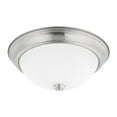 thumbnail image 2 of Capital Lighting 214722BN 2 Light 5-1/4" Tall Flush Mount Bowl Ceiling Fixture - Nickel, 2 of 2