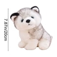 thumbnail image 5 of Husky Plush Toy 7.9 Inch Soft Cotton Stuffed Husky Dog Doll Cute Wolf Plushie Gift for Kids Dog Lovers Removable Washable, 5 of 6